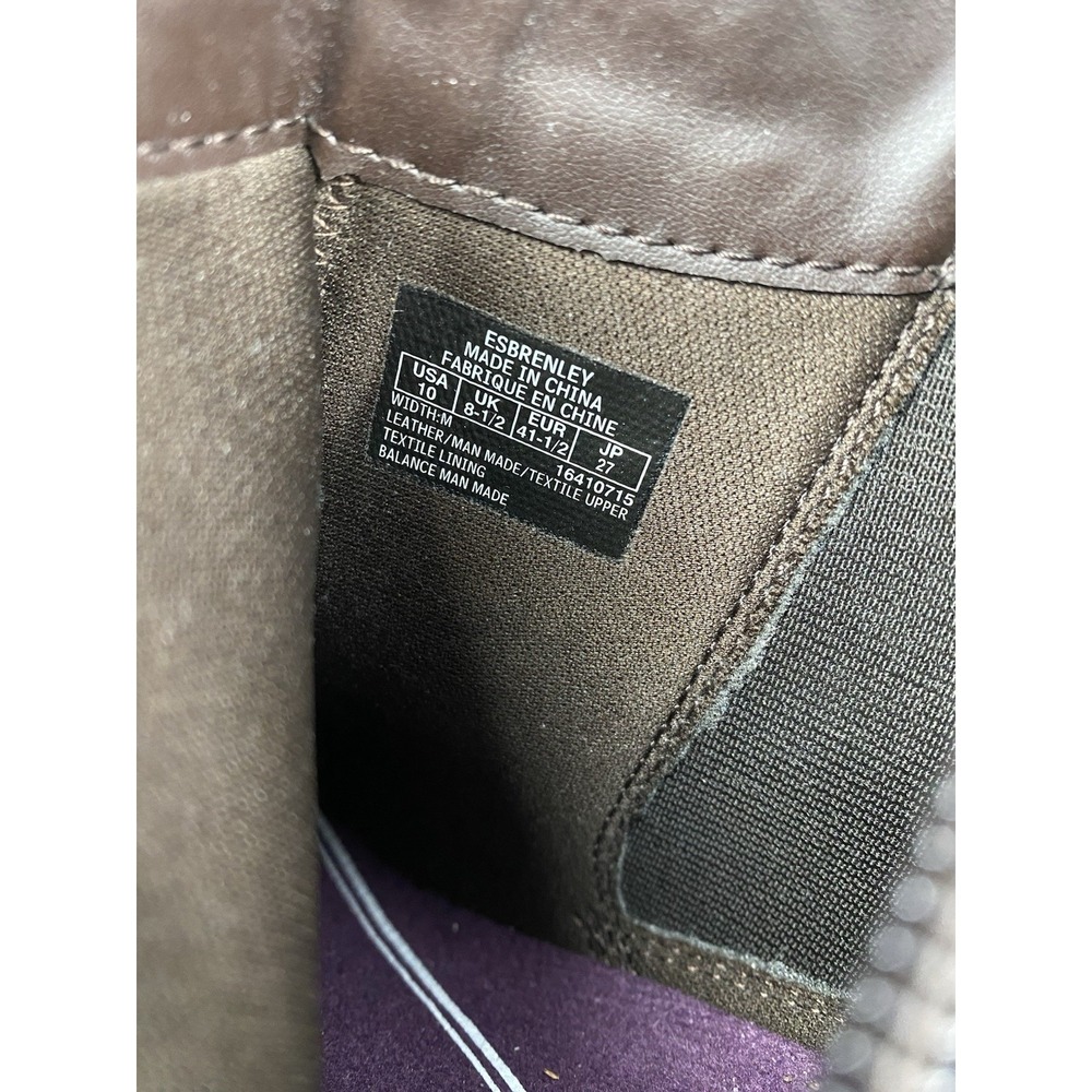 Easy Spirit Explore 24 Brenley Ankle Boots Booties Leather Dark Brown‎ Size 10 - Picture 11 of 11